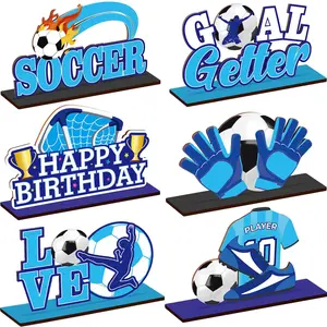 Wooden Table Centerpiece Decorations Set, Home Kitchen Office Farmhouse Desk Shelf Party Layered Tray Decoration