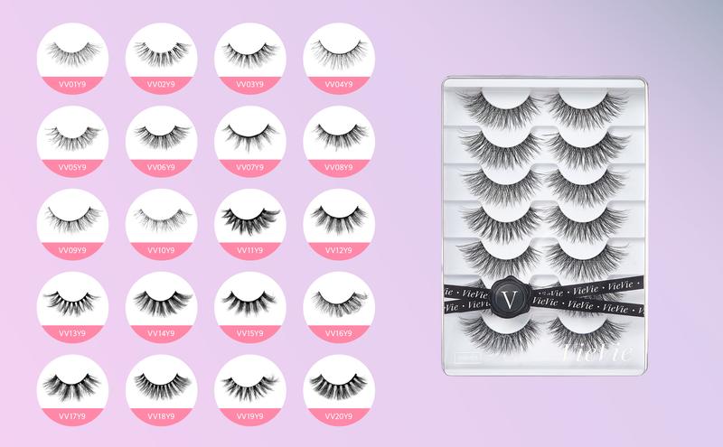 VieVie Wide Lash Clusters 72pcs DIY Eyelash Extension Lashes 9-16mm Mix Individual Eyelashes Natural Look for Makeup Makeover