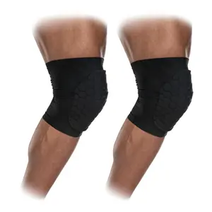 McDavid Moisture Wicking HEX Technology Knee Sleeves for Women/Men, Elbows & Shins Protection, Hex Pads