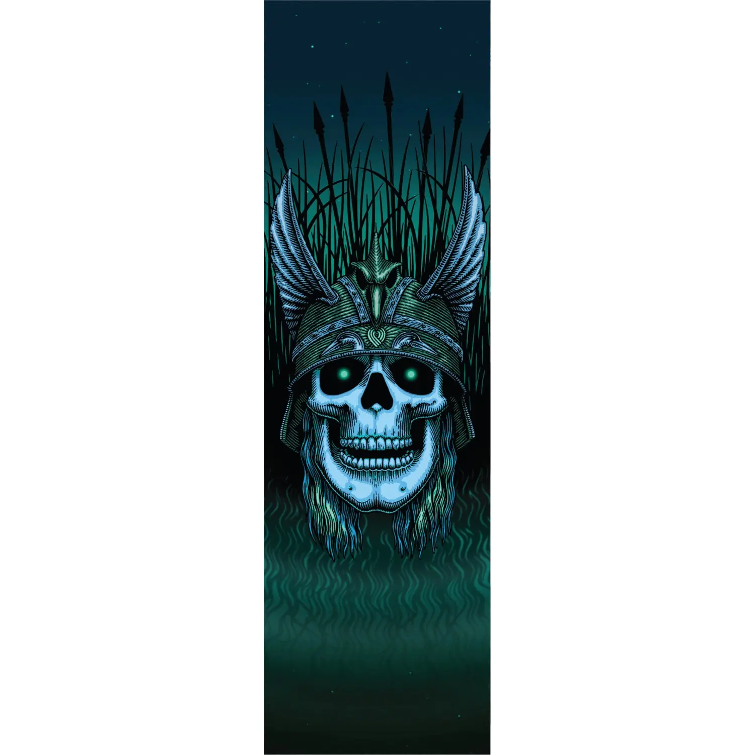 Powell Peralta Griptape Andy Anderson Skull 9" x 33"