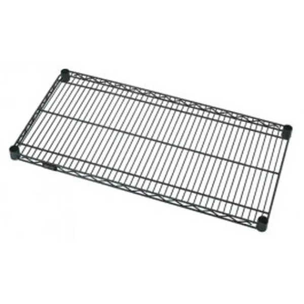 Quantum Storage Proform All-Welded Wire Mesh Shelf - 14x60 in 1-Layer Organizer with Front-to-Back Top Mat Wires, General Use Storage Organization Racks for Shelving