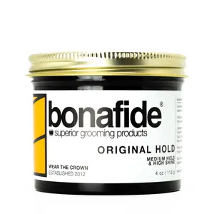 Bonafide Pomade | Original Hold, Medium Hold & High Shine, Easy to Wash Out