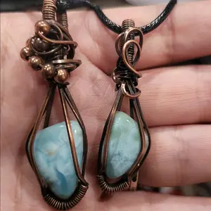 Larimar Pendants