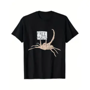 100% Cotton Golf Gift T-Shirt For Men and Women facehugger t shirt   movie mens shirt  s movie shirt vintage for men cotton short sleeve black