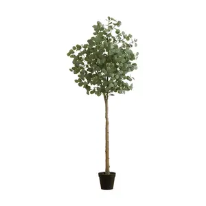 Nearly Natural 7-ft Artificial Eucalyptus Tree