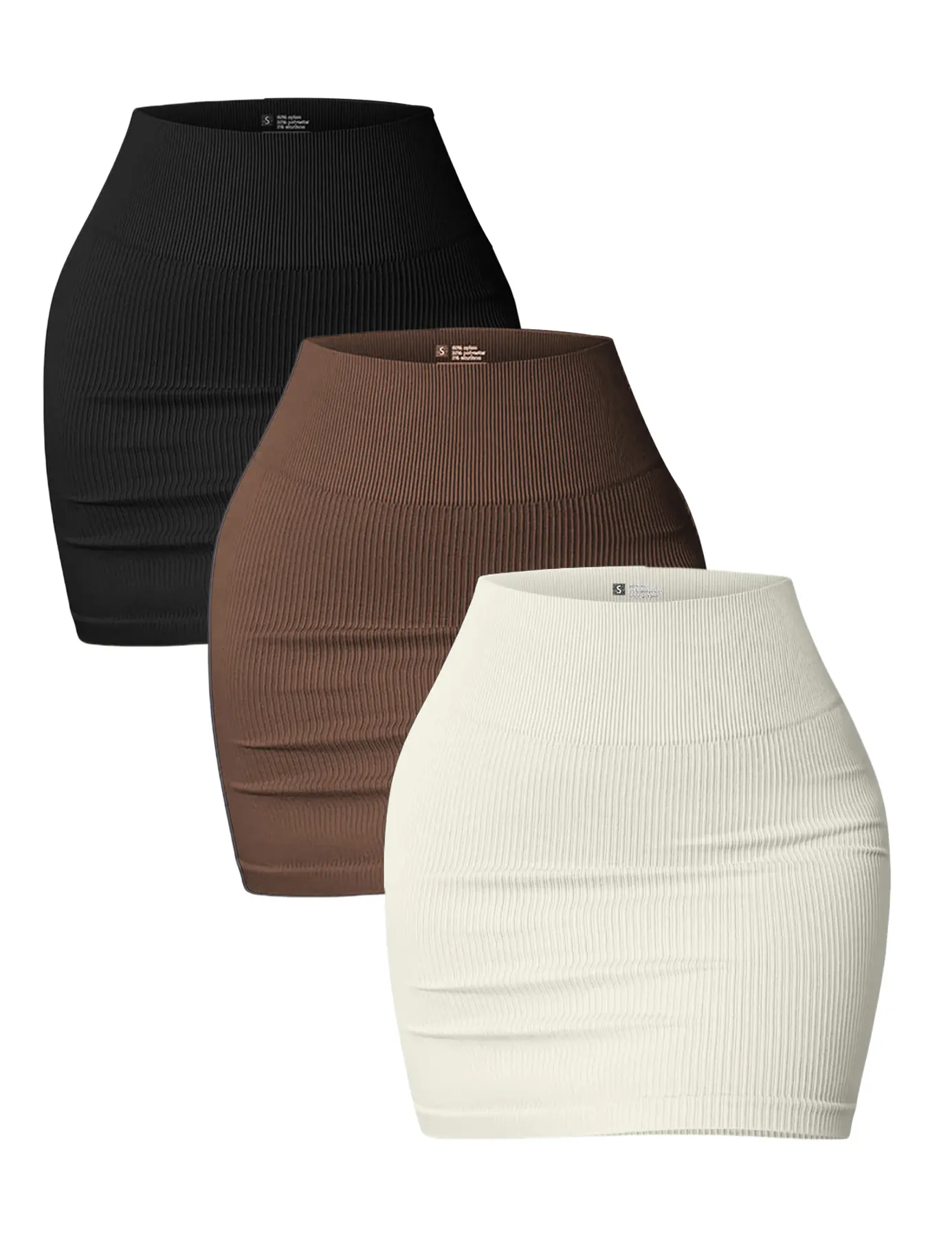 Hijesse Women's Micro Skort Ultimate High Waist Ribbed Seamless Winter Hip Skirt for Gym Tennis Golf High Stretch Athletic Skorts Winter Clothes for Women Indoor Outdoor Casual Wear