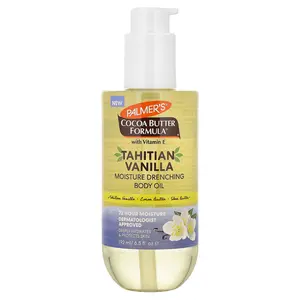 Palmer's Cocoa Butter Formula® with Vitamin E, Moisture Drenching Body Oil, Tahitian Vanilla, 6.5 fl oz (192 ml)