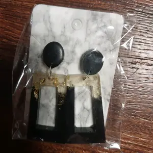 rectangle earrings