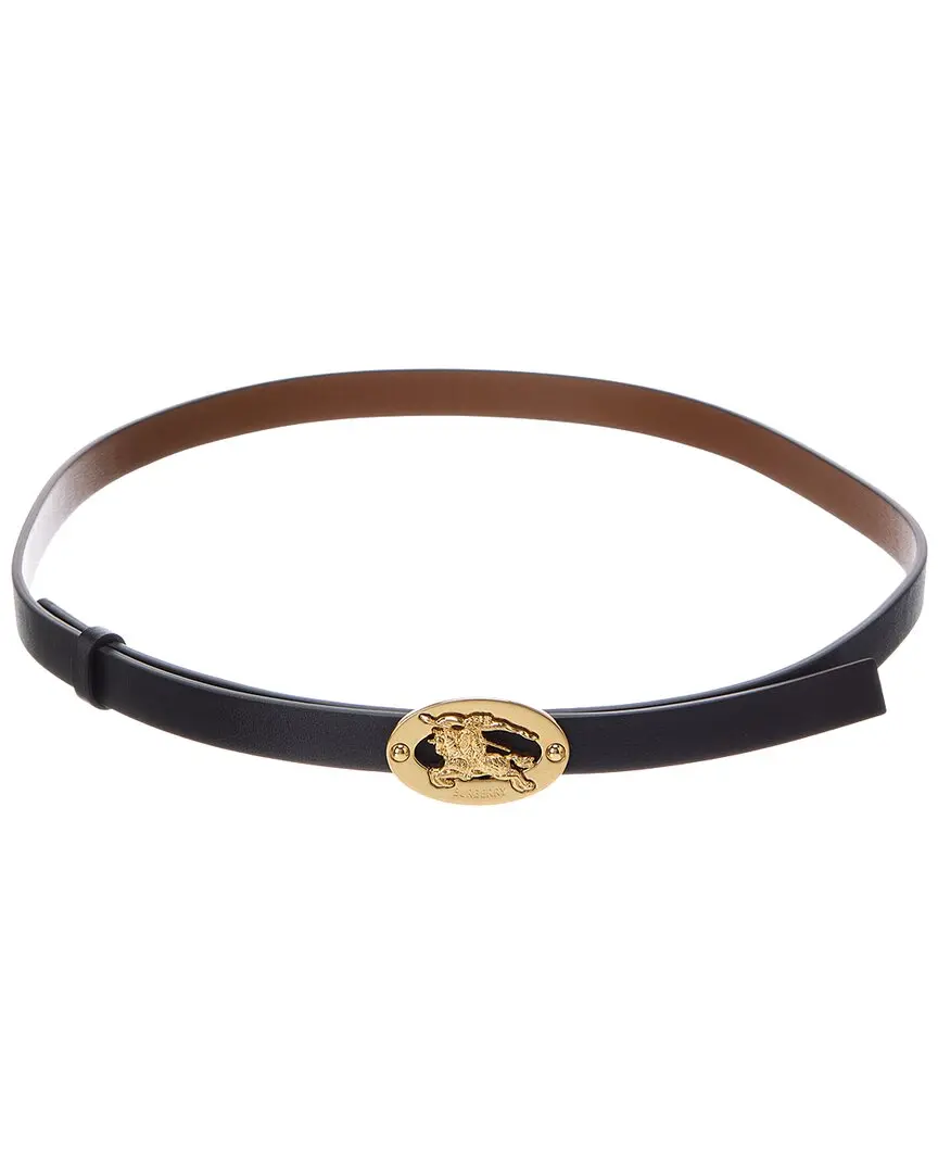 Burberry Thin Reversible Leather Belt