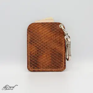 Python Embossed Card Wallet