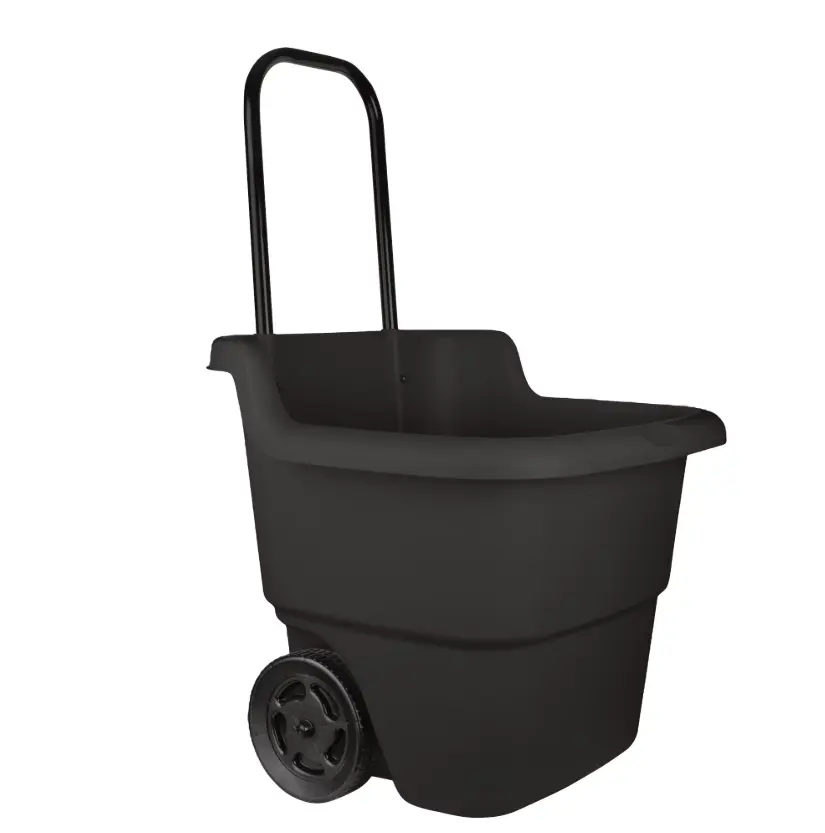 Suncast 15-gal Lawn & Garden Cart, Durable Resin Material, Assembled L: 20.75", W: 22.5", H: 35.75"