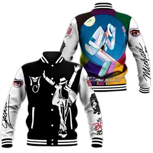 King Of Pop Varsity Jacket, Vintage 80s Music Bomber Streetwear, Retro Pop Culture Fan Gift, Iconic Legend Stylish Outfit Layer