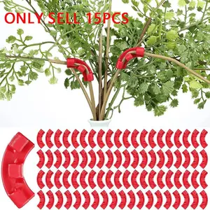15pcs Plant Bending Clips, Training Clips For Plant, Plant Growth Low Pressure Training Supplies