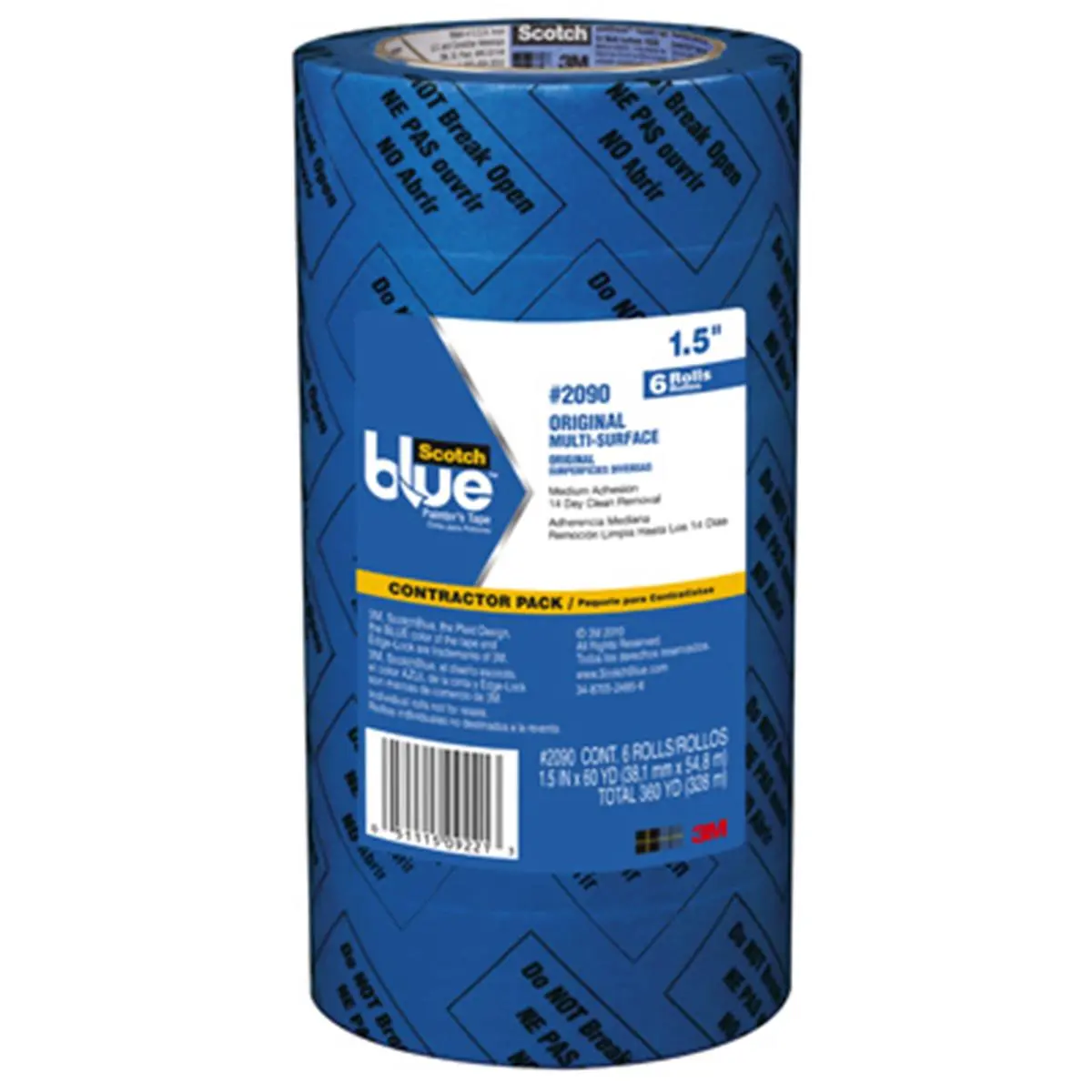 212 MAIN 3M Company 2090-36A-CP Painters Tape, 1.41 in. x 60 yd., Clean Removal for DIY & Scrapbooking Projects