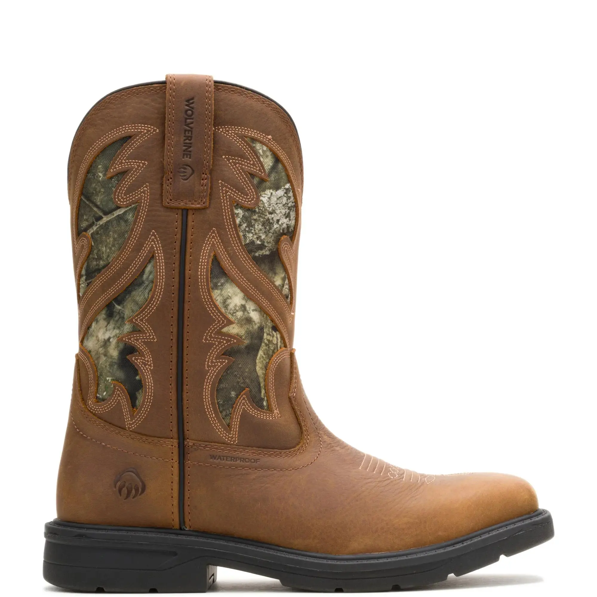 Wolverine Men's Rancher Level Pull-On Steel-Toe Work Wellington
