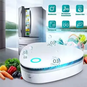 Portable Ozone Machine, Smoke Odor Remover, Deodorizer for Home, Car, Fridge, Shoe Cabinet, Compact and Quiet Operation