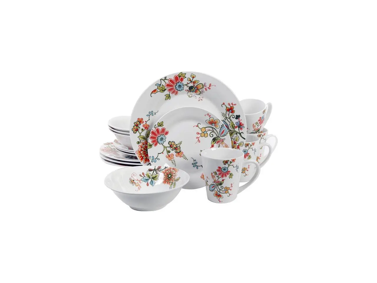 Gibson Doraville 16 Piece Dinnerware Set