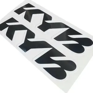 KYB Fork Decals for emotos custom graphic decal
