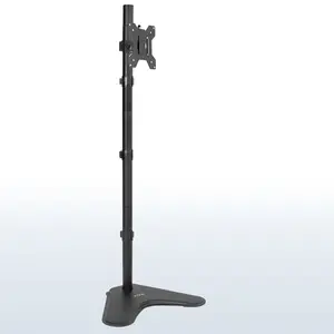 Single Monitor Extra Tall Desk Stand - 13" to 27" Screens