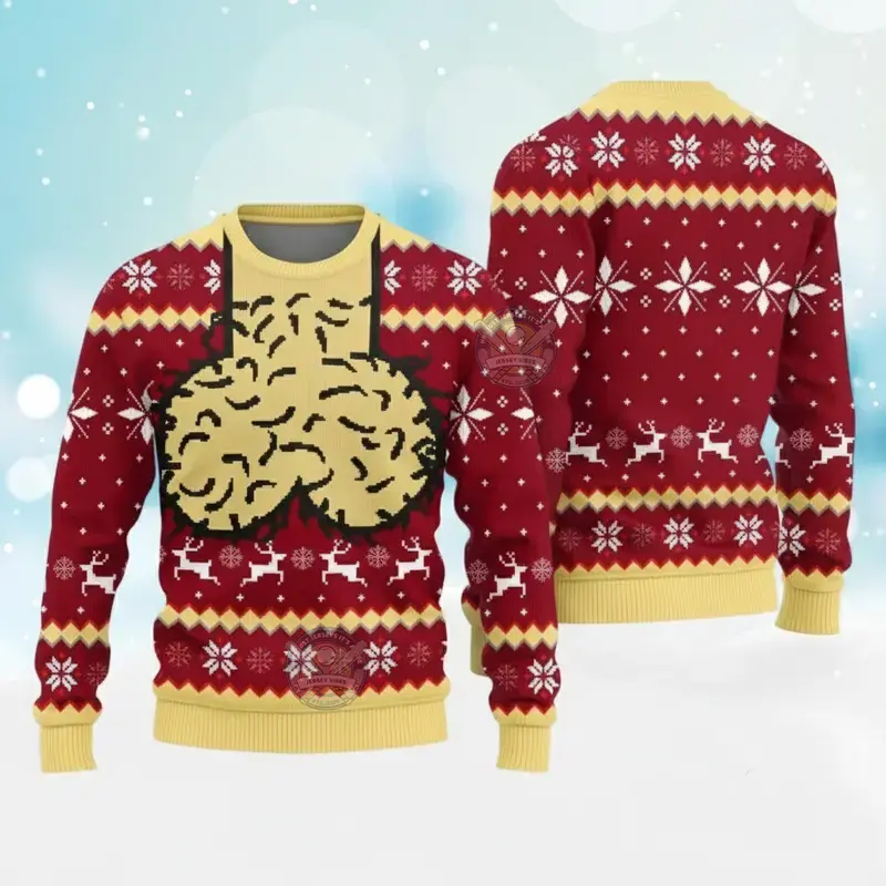 TDirty Ugly Christmas Sweater, Funny Meme Cockmas Holiday Sweater, Gift for Men Women