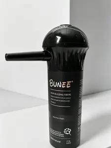Electric Hair Fibers Sprayer + Hair Building Fibers - For Thinning Hair, Compatible with Boldify & Toppik - Natural Plant-Based Formula, Wind & Water Resistant, Vegan & Cruelty-Free