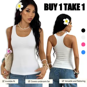 Women's Stretch Tank Top, Effortlessly Hides Underarm Fat, Versatile and Comfortable, Enhances Overall Outfit