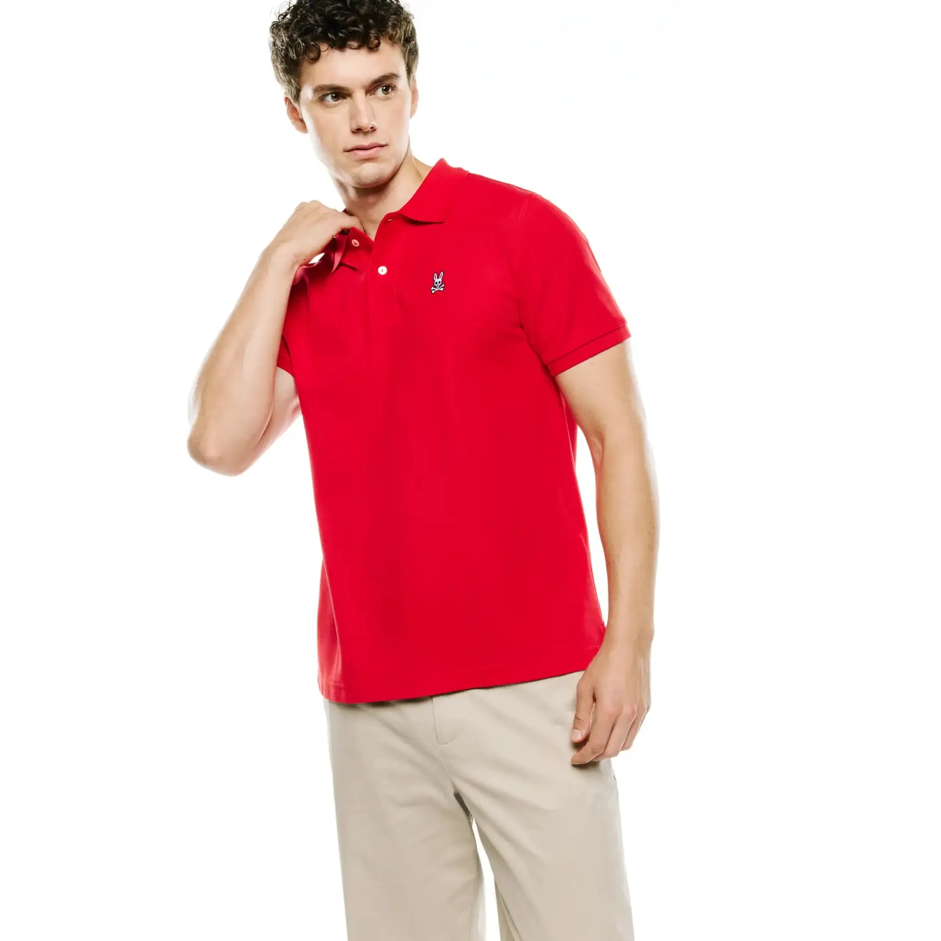MENS CLASSIC PIQUE POLO SHIRT - B6K001CRPC