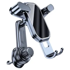 360° Rotation Phone Holder For Car, Car Phone Holder Air Vent Clip Mount Mobile Cell Stand,Hands Free Air Vent Car Mount Phone Holder,Car Navigation Phone Stand