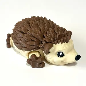 Spiky Hedgehog - 3D Printed Articulating Figure