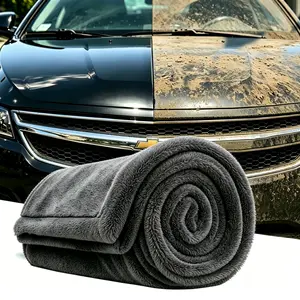 summervibes, Twisted-Loop Car Drying Towel, 1300GSM, Streak Free, Lint Free, Reusable - Car Accessories, Microfiber Cleaning Cloth for Car, Truck, SUV - One Pass is All You Need tiktokshopspringglowup