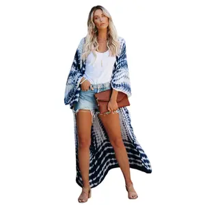 Plus Size Mumu Dresses for Women - Boho Batwing Sleeve Caftan with Side Slits, Long Moo Moo Nightgown & Beach Cover Up Summer Womenswear Bohemian