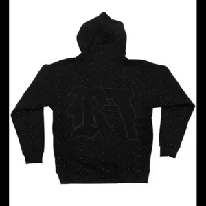 2025 Men’s and Women’s Printed Collection – Dark Diamond Black Series, Youthful Casual Style, Long-Sleeve Hooded Sweatshirt