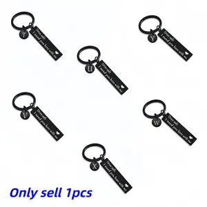 Letter Pattern Personalized Key Ring, Perfect Birthday Gift for Boyfriend, Ideal Valentine's Day Present, Essential Outdoor Accessory, Secure Driving Keychain