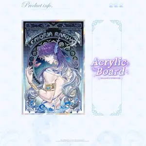 Love and Deep Space Rafayel Print Art Acrylic Board Fan Art Exclusive Authorization Memorabilia