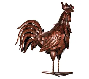 Sunset Vista Designs Copper Rooster 20"