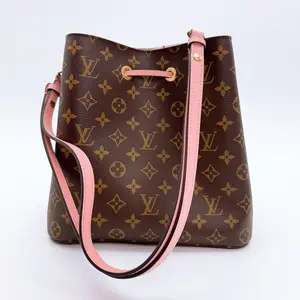 Pre-owned Louis Vuitton Monogram Neonoe MM Rose Poudre