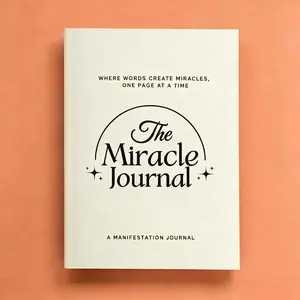 Valentine's Day Gift - The Miracle Journal: Guided Manifestation & Gratitude Journal, Travel Diary Notebook Workbook Notepad