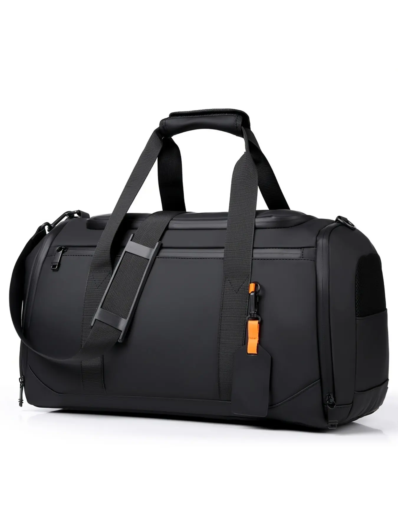 Short Trip Leather Travel Bag, Travel Commuter Bag, Business Swim Fitness Multifunctional Backpack, Ultra Large Capacity Handbag Shoulder Crossbody Unisex, Lightweight Sports Bag