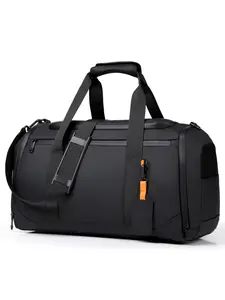 Short Trip Leather Travel Bag, Business Swim Fitness Multifunctional Backpack, Ultra Large Capacity Handbag Shoulder Crossbody Unisex, Lightweight Sports Bag