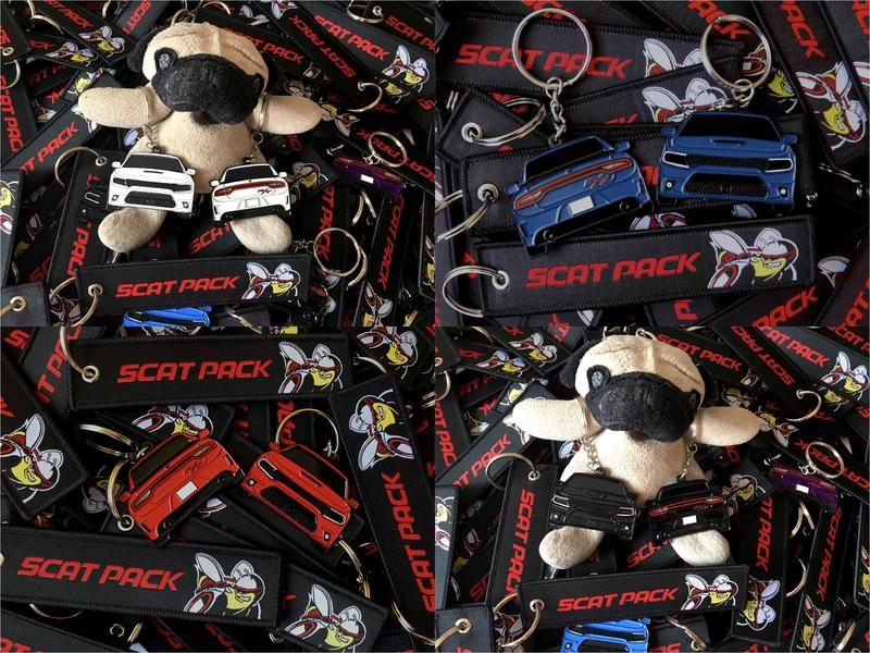 Keychain Jet Tag For Scatpack Key Ring Makes For A Unique and Cool Gift For Car Guys, Fans, Enthusiasts Dad, Friend, Him, Her & More