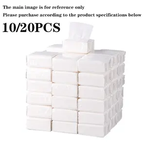 Outdoor Pocket Tissues, 200 Sheets Per Pack, Hotel Camping Restaurant BBQ Home Use, Disposable Paper Towels for Daily Needs