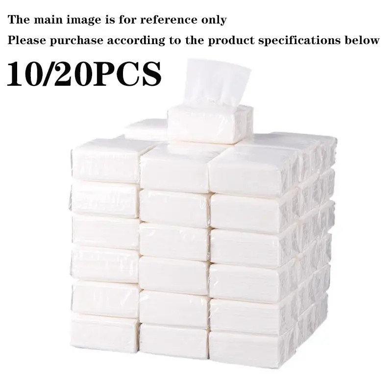 Outdoor Pocket Tissues, 200 Sheets Per Pack, Hotel Camping Restaurant BBQ Home Use, Disposable Paper Towels for Daily Needs