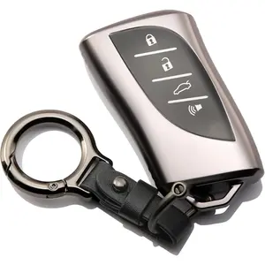 for Lexus Key Fob Cover TPU Case Compatible with 2018-2026 ES/LS/LC/UX/NX/RX/GX/TX/LX (200T/250h/300h/350h/460/500h/550h/600)