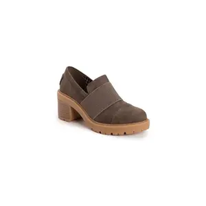 MUK LUKS Women's Lucy Lettie Boot, Dark Brown, 8