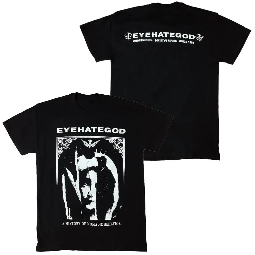 Eyehategod Vintage Graphic Tee A History Of Nomadic Behavior Metal Music Shirt HY6028
