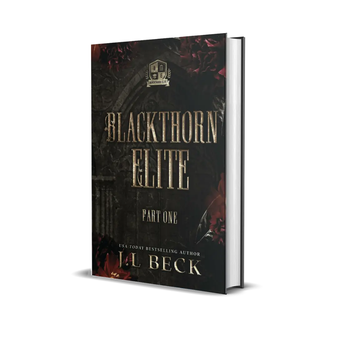Dark Bully Romance Blackthorn Elite Special Edition Hardcover Set - J.L. Beck, Part 1: Devious Hate & Ruthless Rivals & Part 2, Captivating Turns, Dark Enemies to Lovers, Spice, Gripping Suspense