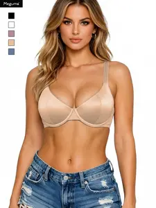 Women's elegant push-up bra, beautiful back bra, Underwire Molded push-up bra, anti-sagging bra, fitted bra, everyday bra, everyday underwear, women's clothing