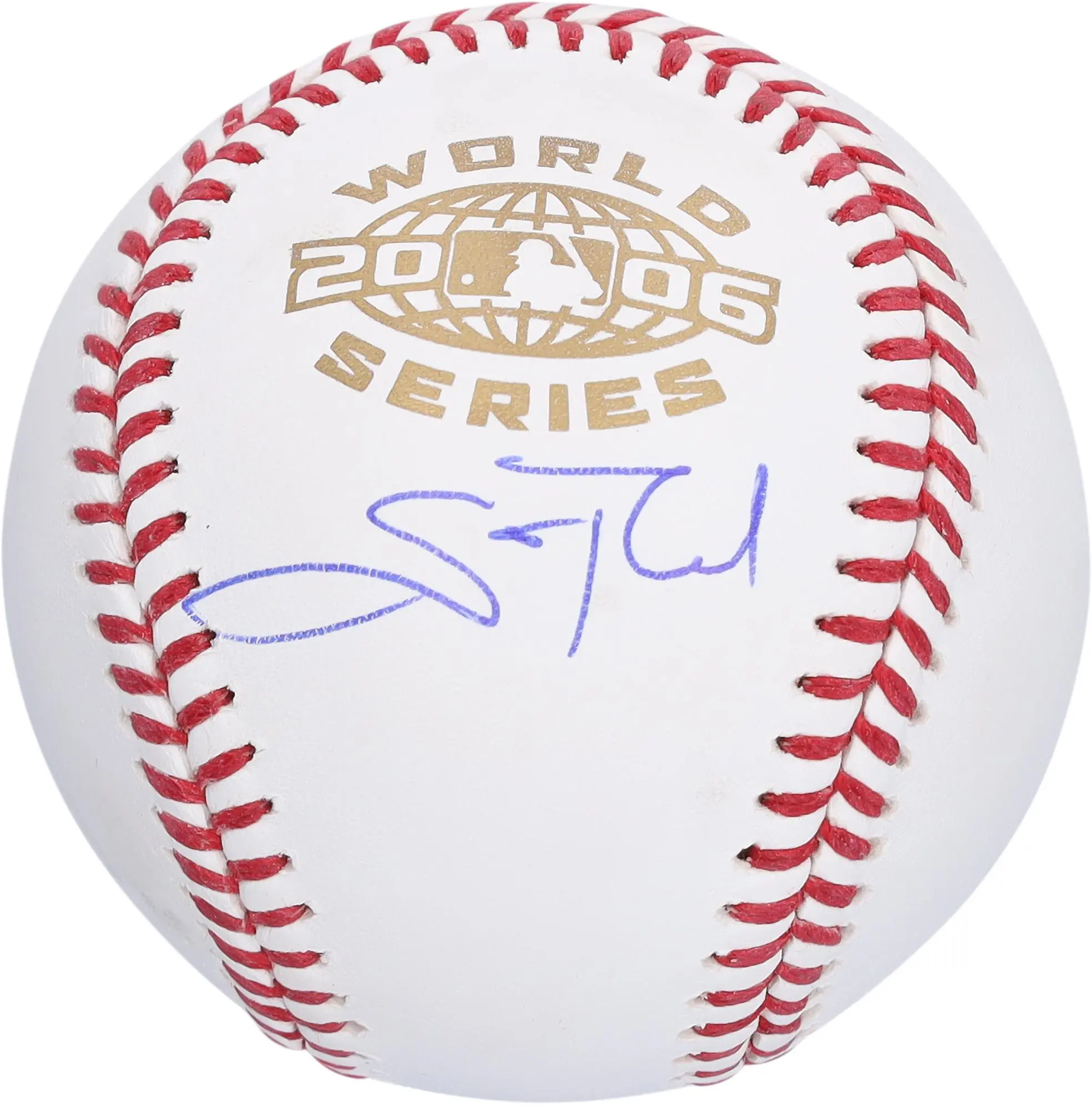 Scott Rolen St. Louis Cardinals Autographed 2006 World Series Logo Baseball - Fanatics Authentic Certified