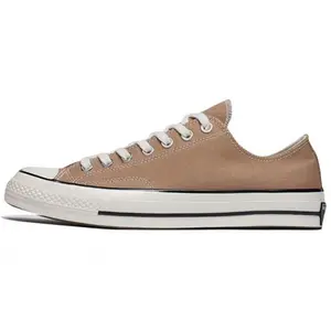 Converse Chuck 70 OX Low-Top Canvas Sneakers for Men and Women in Brown
