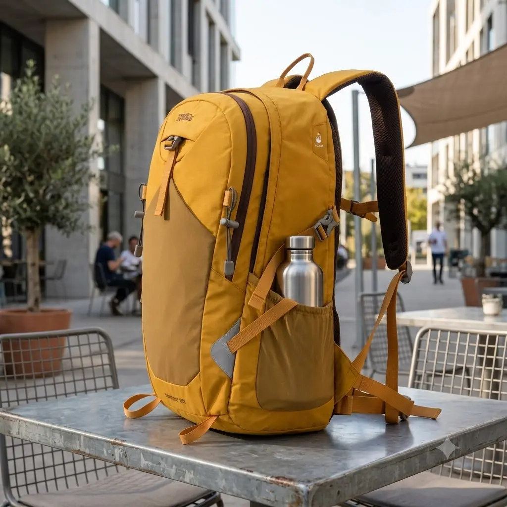 35L Water-Repellent Outdoor Commuter & Hiking Backpack – Smart organization (with tablet/laptop compartment), ventilated ergonomic design for all-day comfort; tailored for nature and business travel.